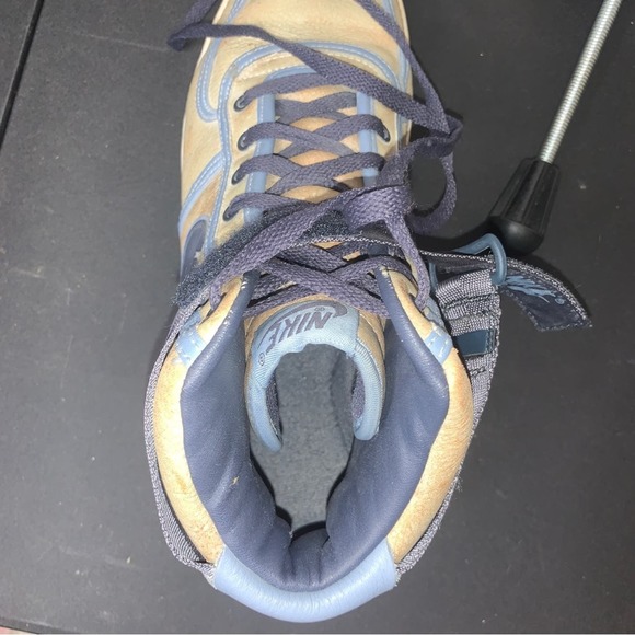 Nike Vandal Supreme Premium Sand Dark Blue Grey Size 13 307815 201 - Picture 6 of 8